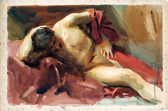  约翰·辛格·萨金特John Singer Sargent —— 水彩030
